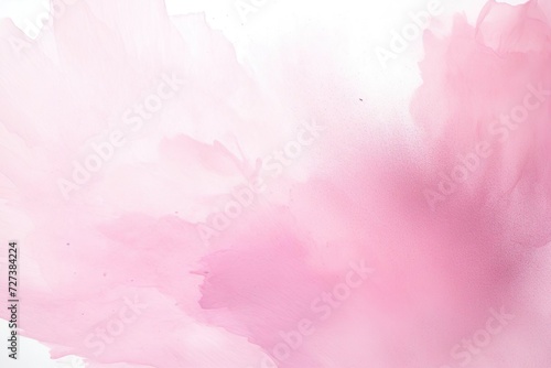 Abstract Wave in warm pink collors, Watercolor Art photo