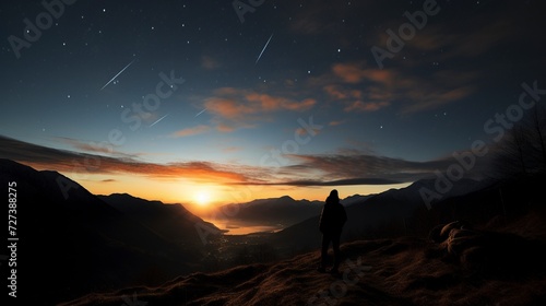 Celestial Whisper: Solitude Under the Stars