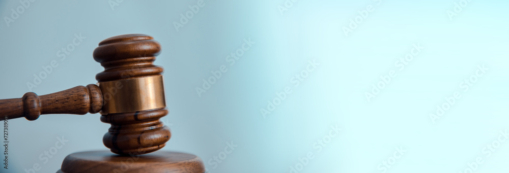 A wooden judge gavel A wooden judge gavel