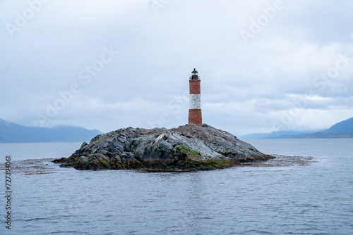 Les Eclaireurs lighthouse in the Beagle Channel