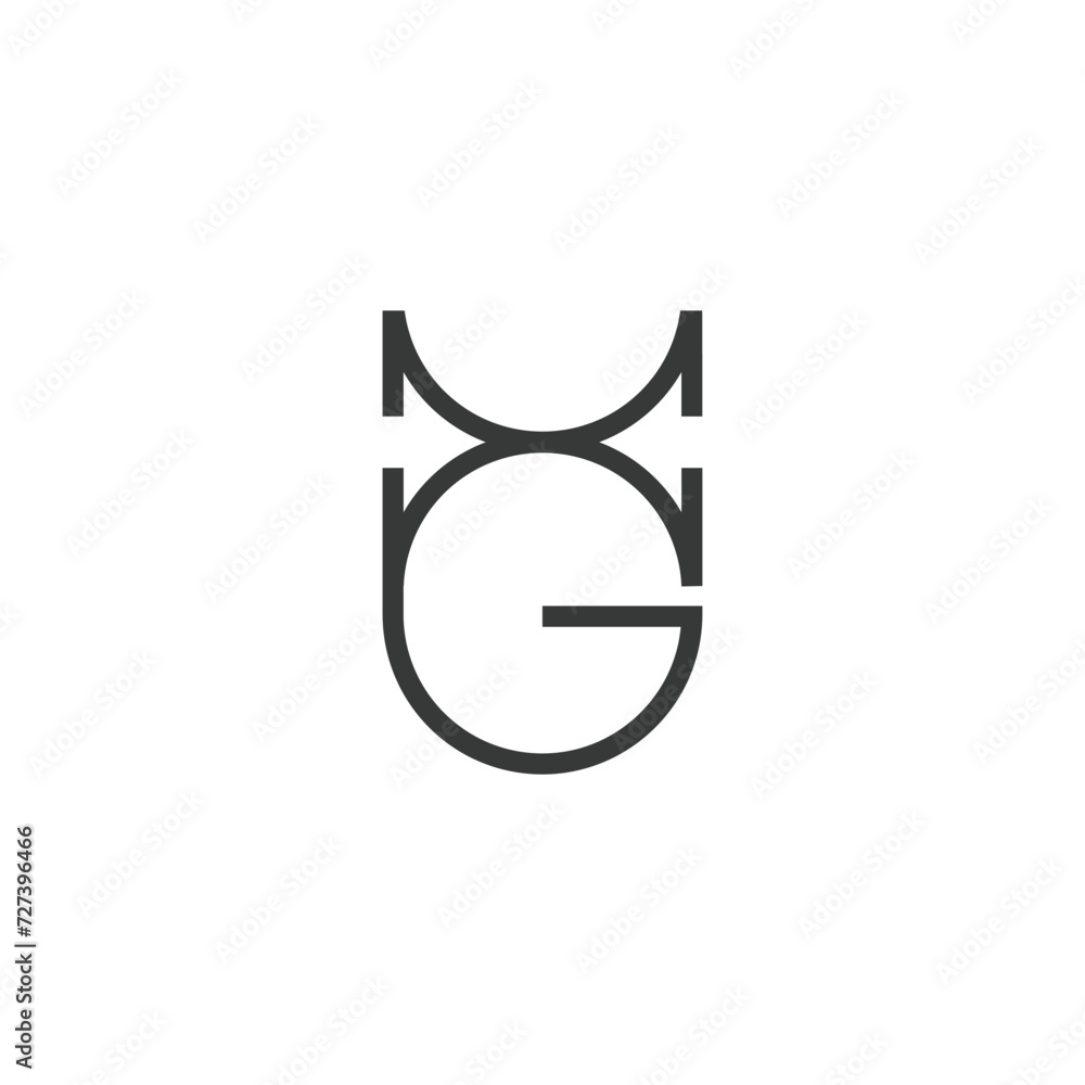 GX, XG, X AND G Abstract initial monogram letter alphabet logo design GX, XG, X AND G Abstract initial monogram letter alphabet logo design