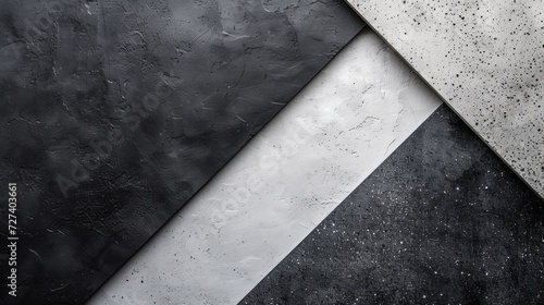 A minimalist color palette with shades of black, white, and gray, exuding tim...