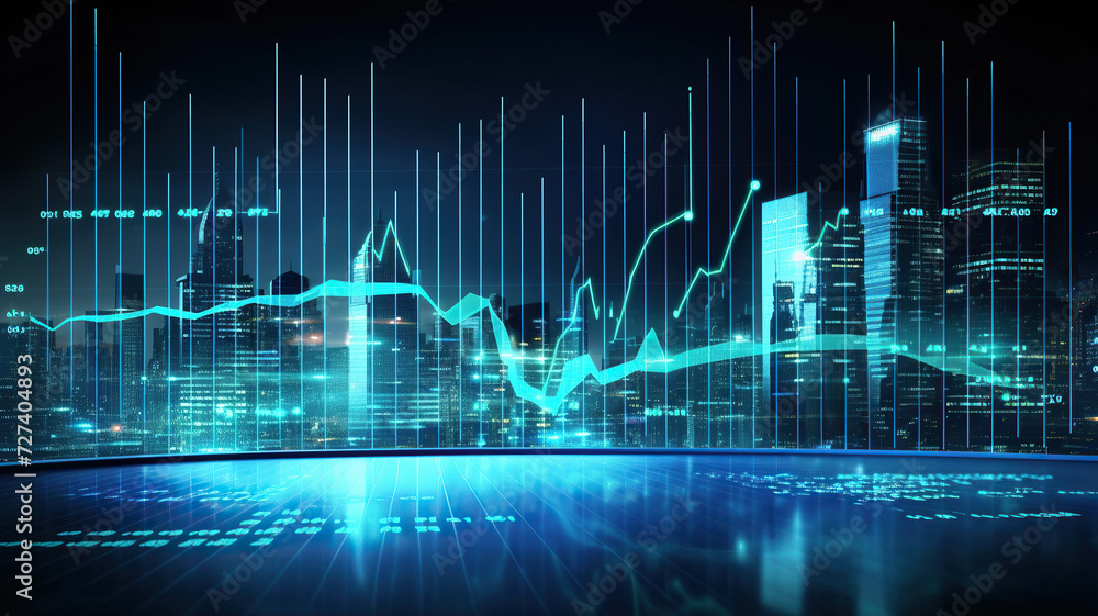 Background with equalizer