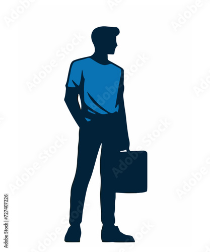 Man Vector Silhouette Large Collection