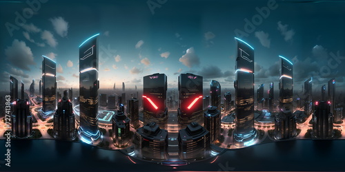 High Rise Building - generative ai, üretken yapay zeta