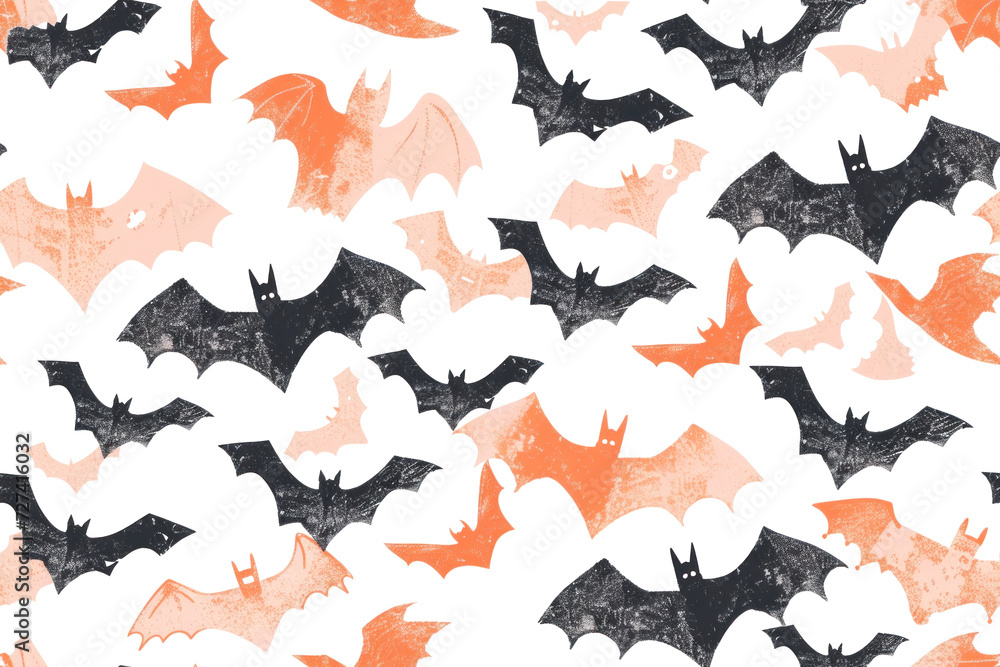 Pastel Halloween Seamless Pattern Design Pastel Halloween Seamless Pattern Design