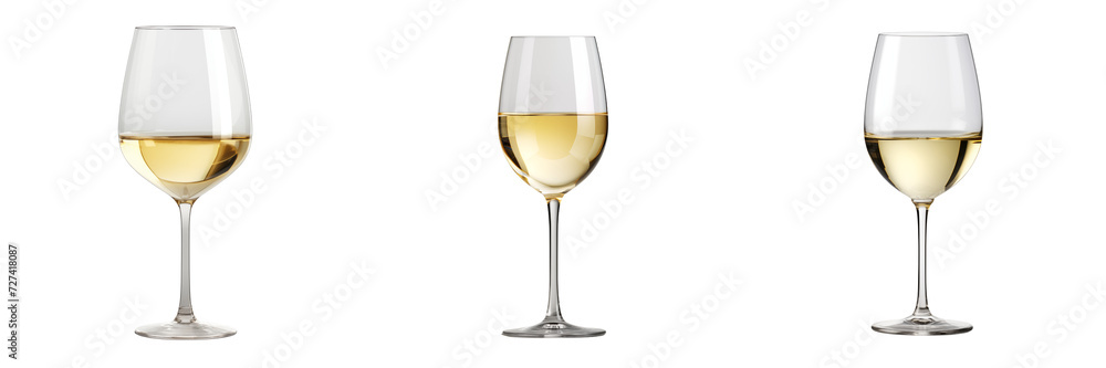 Glass half filled with white wine. White wine in the glass.
Transparent background Glass half filled with white wine. White wine in the glass.
Transparent background