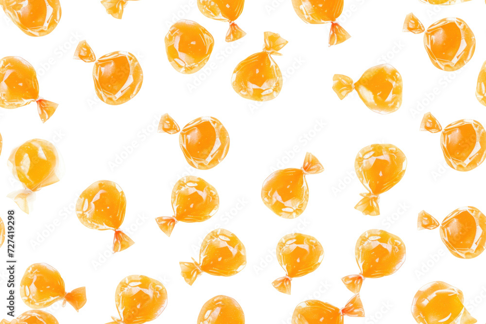 Pastel Candy Pattern on Transparent Background Pastel Candy Pattern on Transparent Background