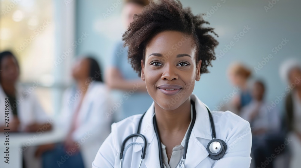 African American 45 year old female doctor African American 45 year old female doctor