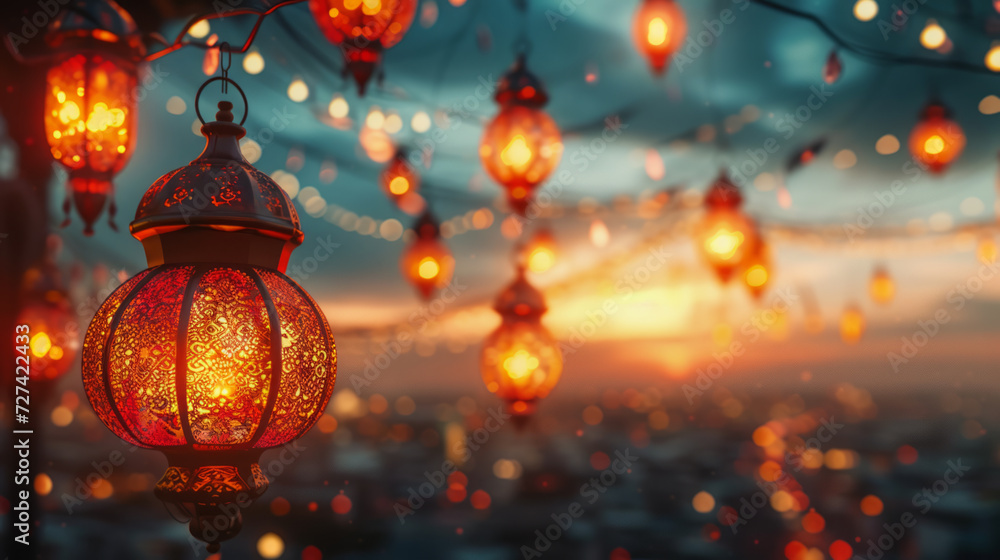 Concept of Muslim holy month Ramadan Kareem Concept of Muslim holy month Ramadan Kareem