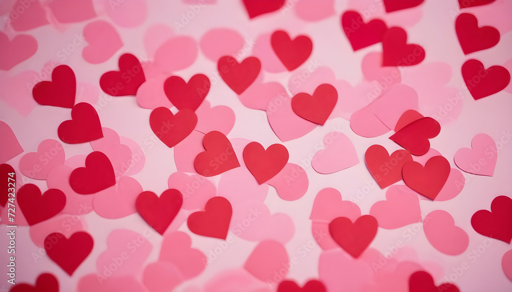 valentine hearts background