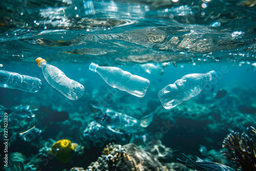 Bottled Ocean: When Marine Life Meets Plastic