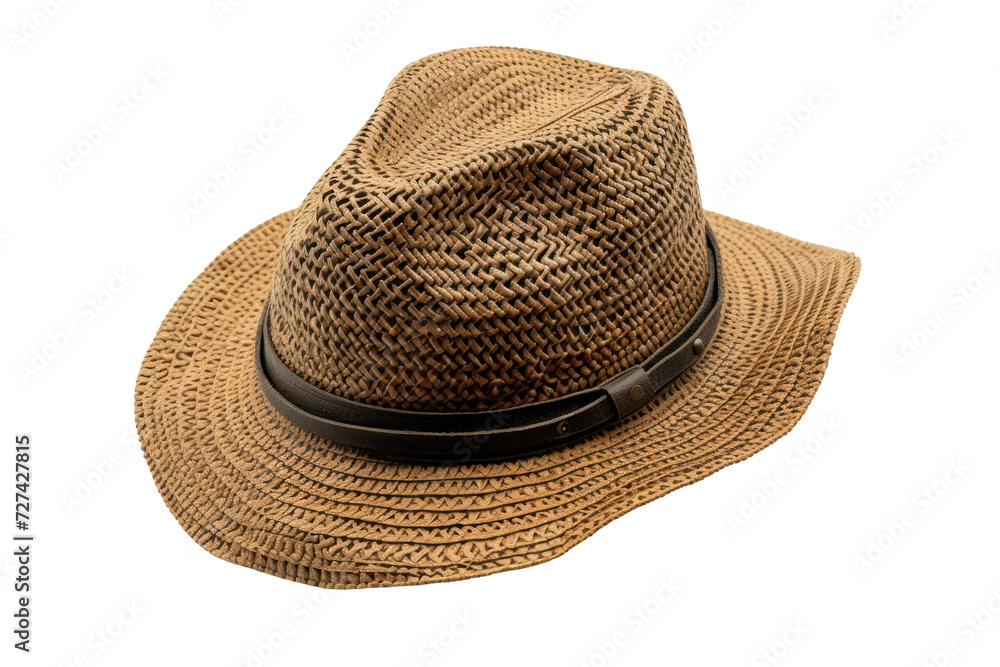 Hiking hat, cut out - stock png.