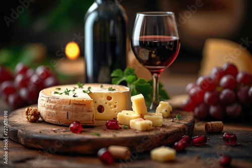 Epicurean Delights: Wine and Cheese