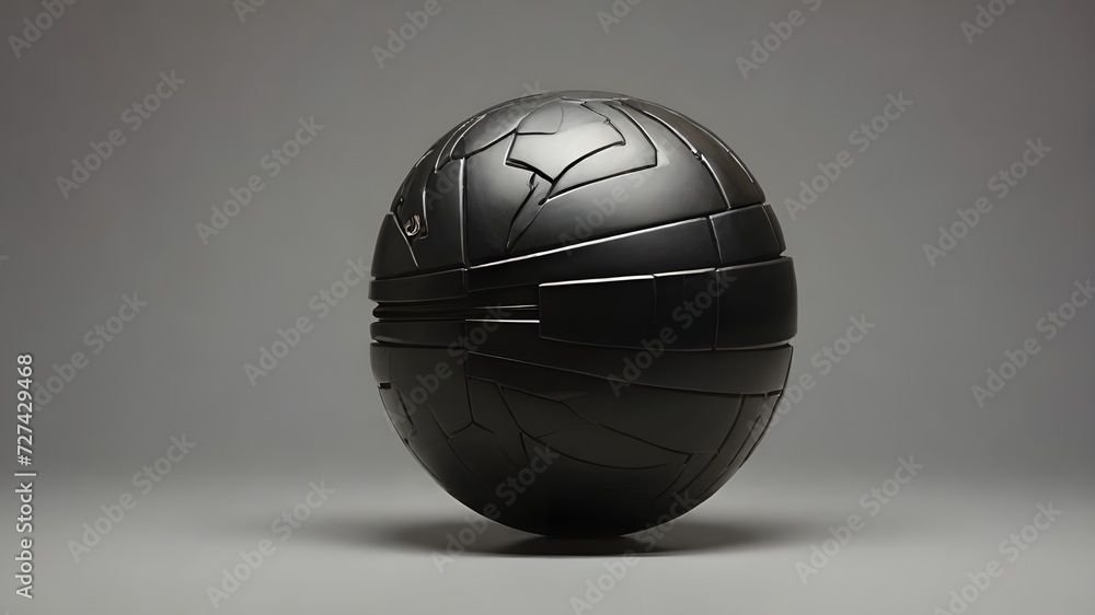 ball on black ball on black