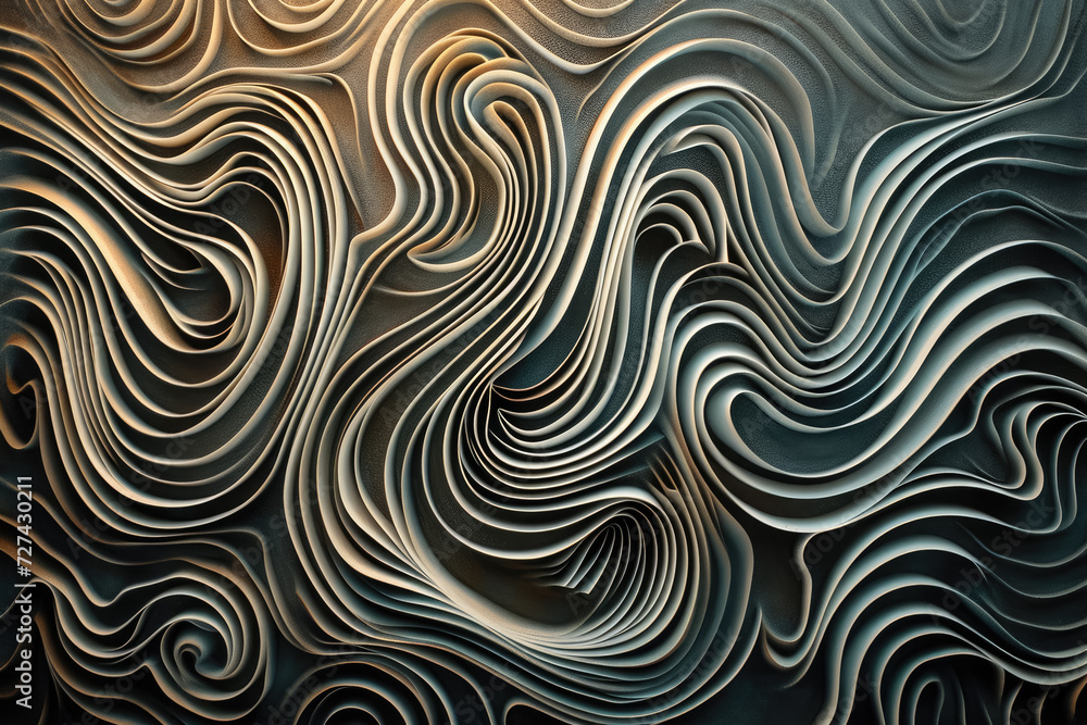 Generate a pattern of swirling vortexes, capturing the sense of movement and energy