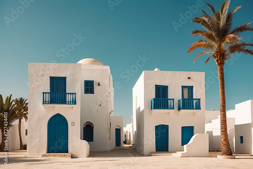 City of Sidi Bou Said in Tunisia travel photo