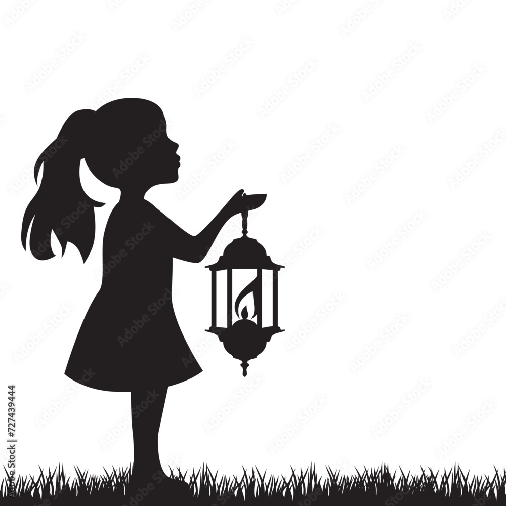 LITTLE GIRL WITH LANTERN LITTLE GIRL WITH LANTERN