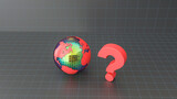 Global question concept.