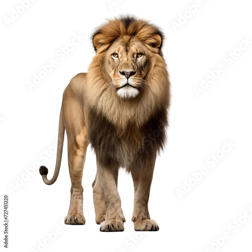 lion isolated on white © Buse