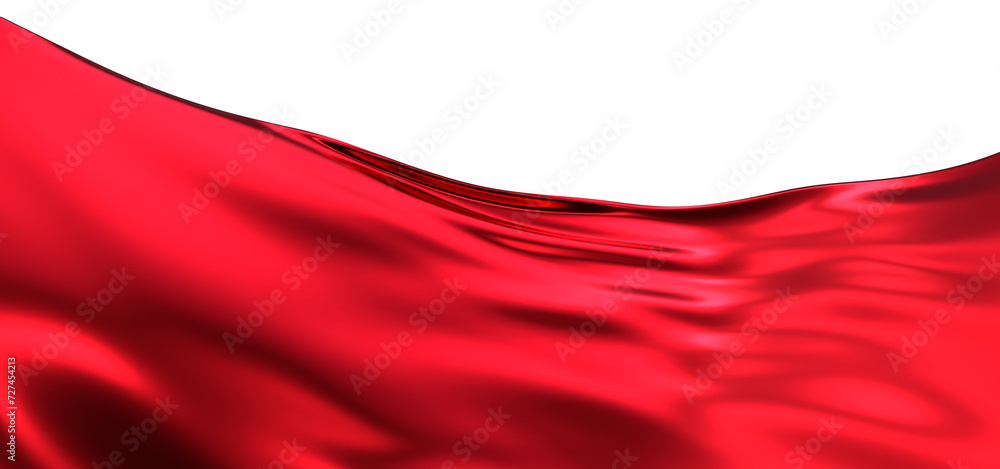 Abstract red cloth swaying in the wind Abstract red cloth swaying in the wind