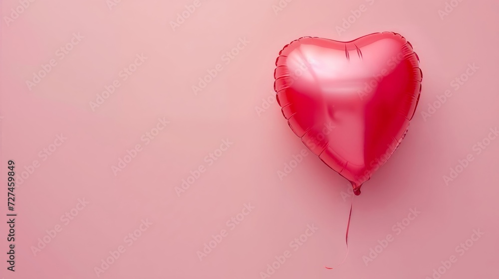 Fototapeta premium Valentines Day background. Love wallpaper. Empty space for text.