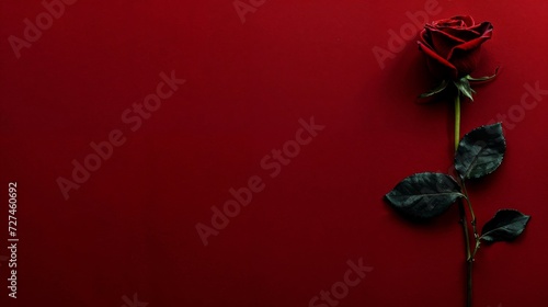 Valentines Day background. Love wallpaper. Empty space for text.