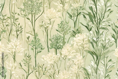 prints in light colors, such as beige, cream, dry green... these images will be used in paintings for modern environments 