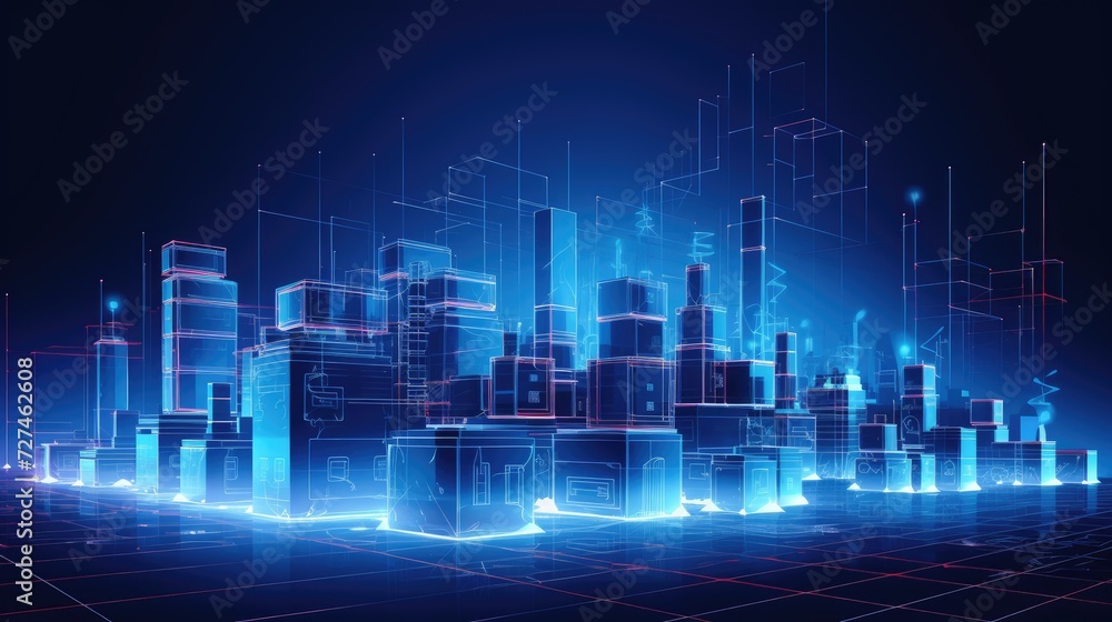 Smart grid modernizing electrical power distribution systems solid color background Smart grid modernizing electrical power distribution systems solid color background