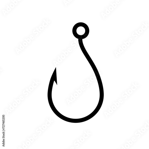 hook for fishing vector illustration	