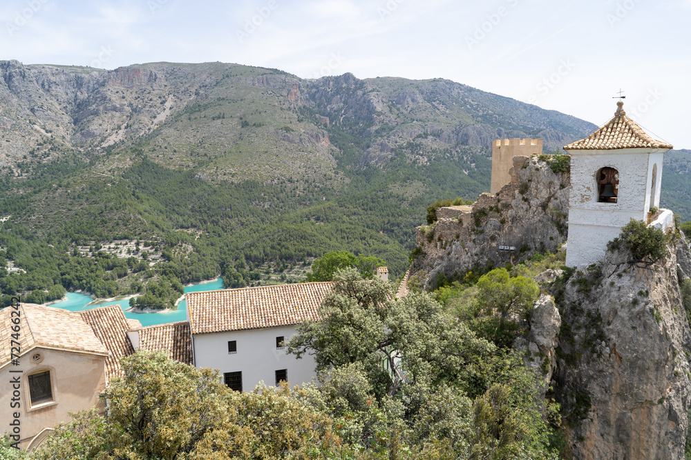 View from El Castell de Guadelest, Alicante, Spain.