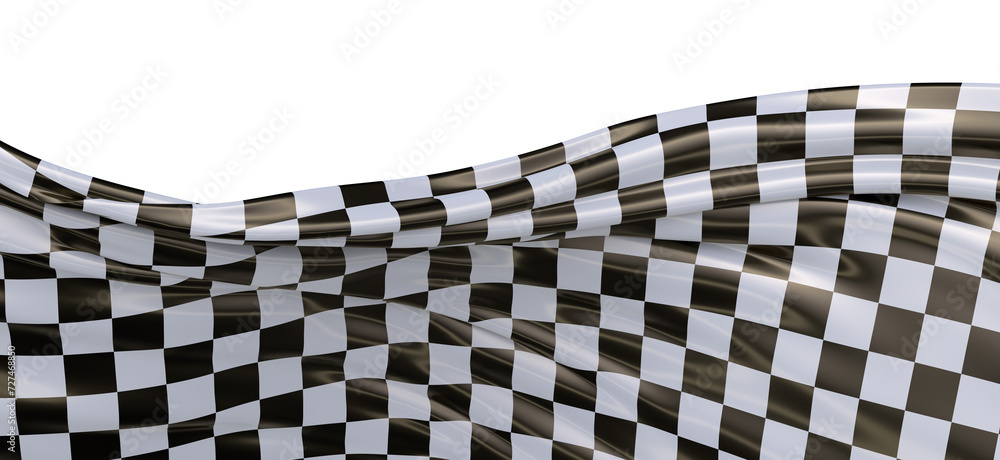 Fototapeta premium background of checkered flag pattern