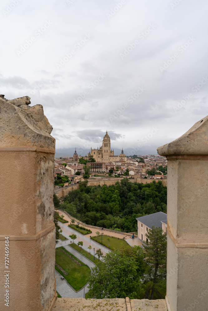 The village of Segovia in Spain.