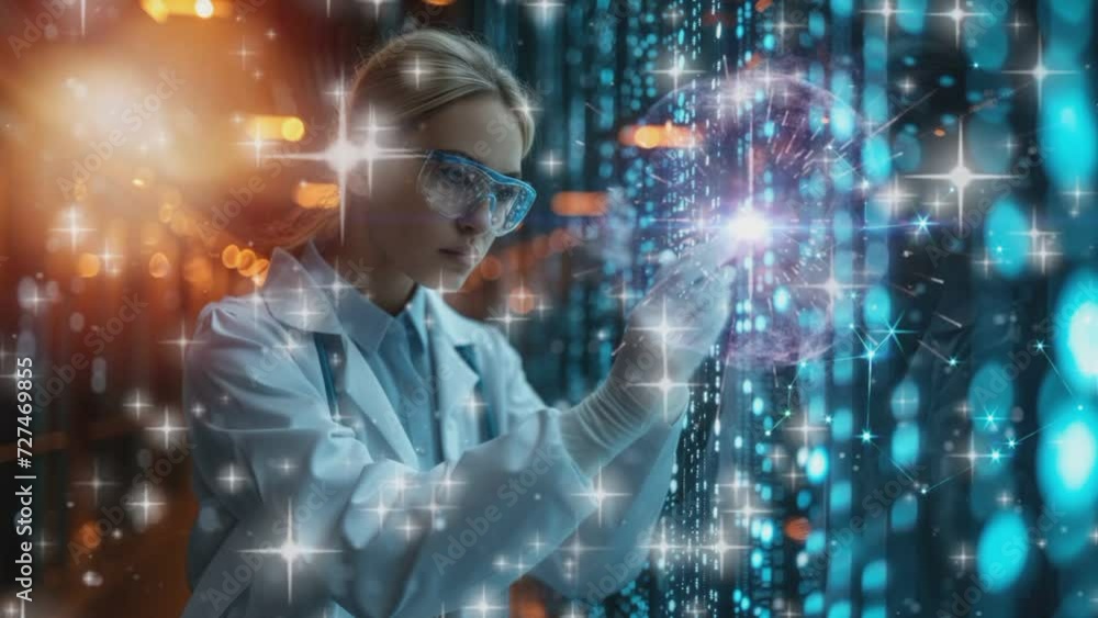medical technology innovation health. seamless looping time-lapse animation video background medical technology innovation health. seamless looping time-lapse animation video background