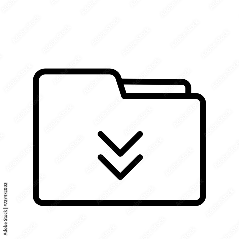 Download catalog - vector icon Download catalog - vector icon