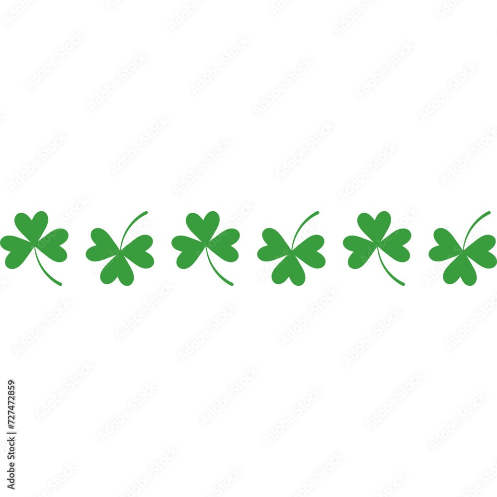 Clover Leaves Divider Clover Leaves Divider