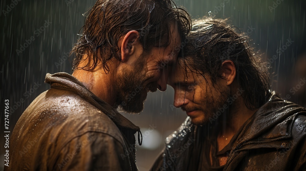 gay couple beautiful and happy gay couple beautiful and happy