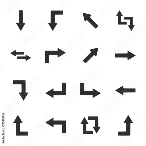 arrow icons set © mualtry003