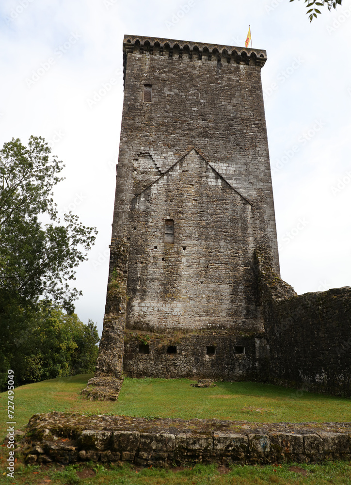 Torre Moncada, Orthez, Francia Torre Moncada, Orthez, Francia