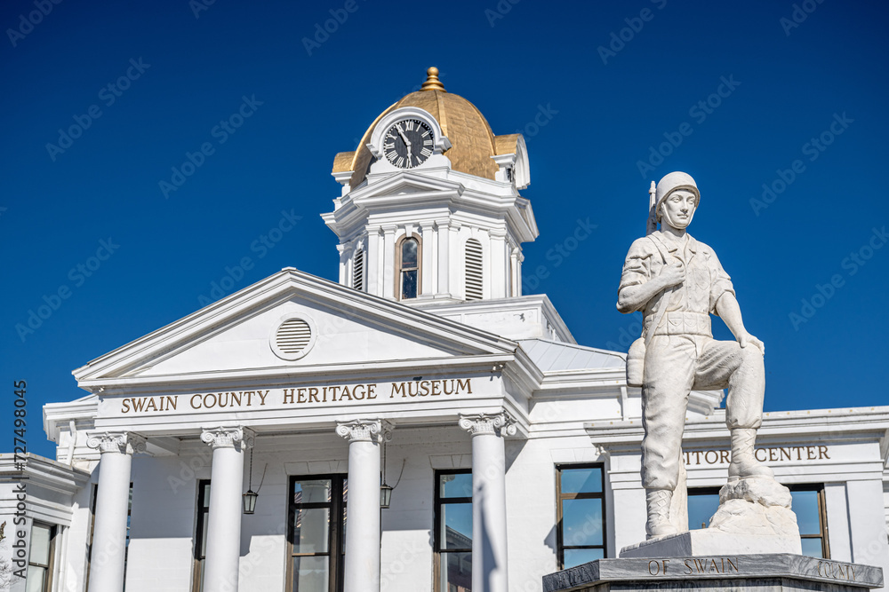 Fototapeta premium bryson city, nc