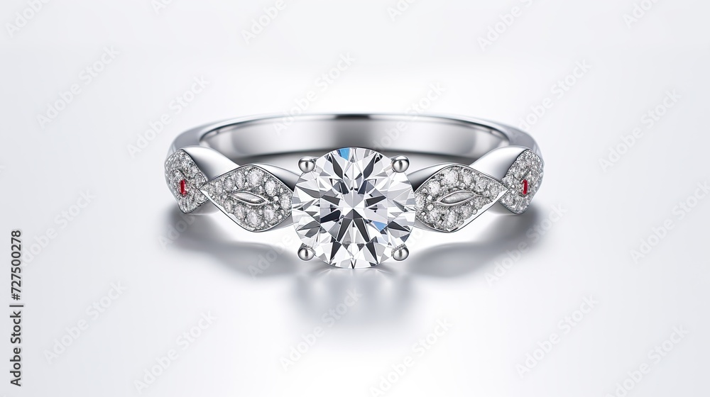 Classic Six-prong round diamond engagement ring Classic Six-prong round diamond engagement ring