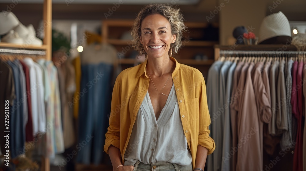 Owner of a clothing store Owner of a clothing store