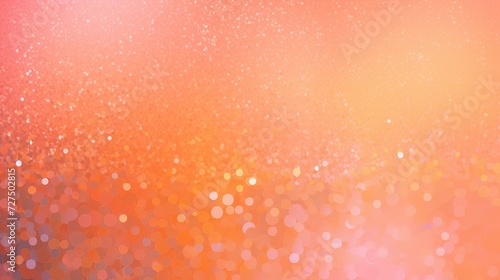 Fuzz peach confetti background. Generative AI