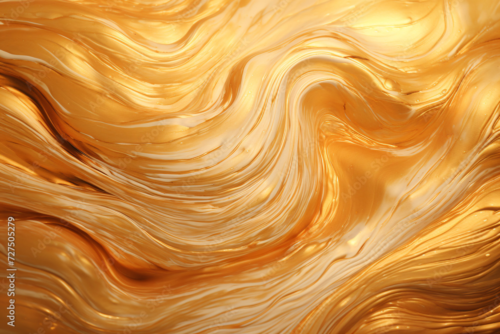 Golden Ink Drops, Abstract Fluid Art Background for Luxury and Design Golden Ink Drops, Abstract Fluid Art Background for Luxury and Design