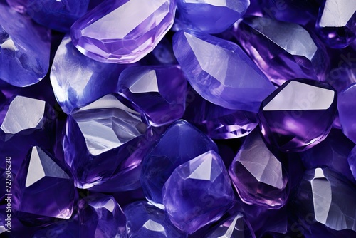 Precious Gem Texture Background with precious gemst. violet