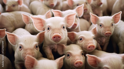 Group of pigs