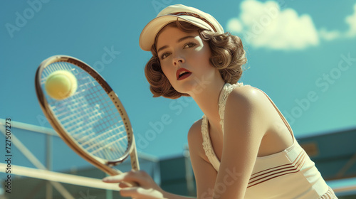 Vintage Tennis Fashion of the 1920s © Nelson