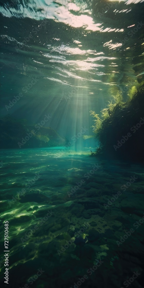 Obraz premium river background