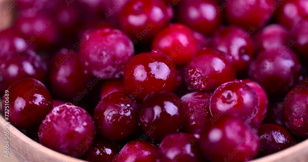 ripe frozen red cherries, frozen berries of red ripe cherries ripe frozen red cherries, frozen berries of red ripe cherries
