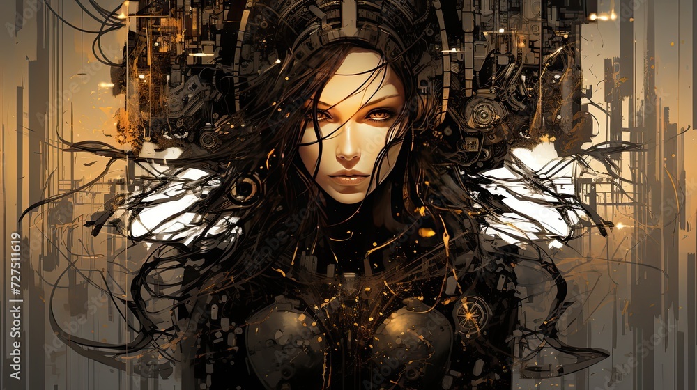 only background with cyberpunk style only background with cyberpunk style